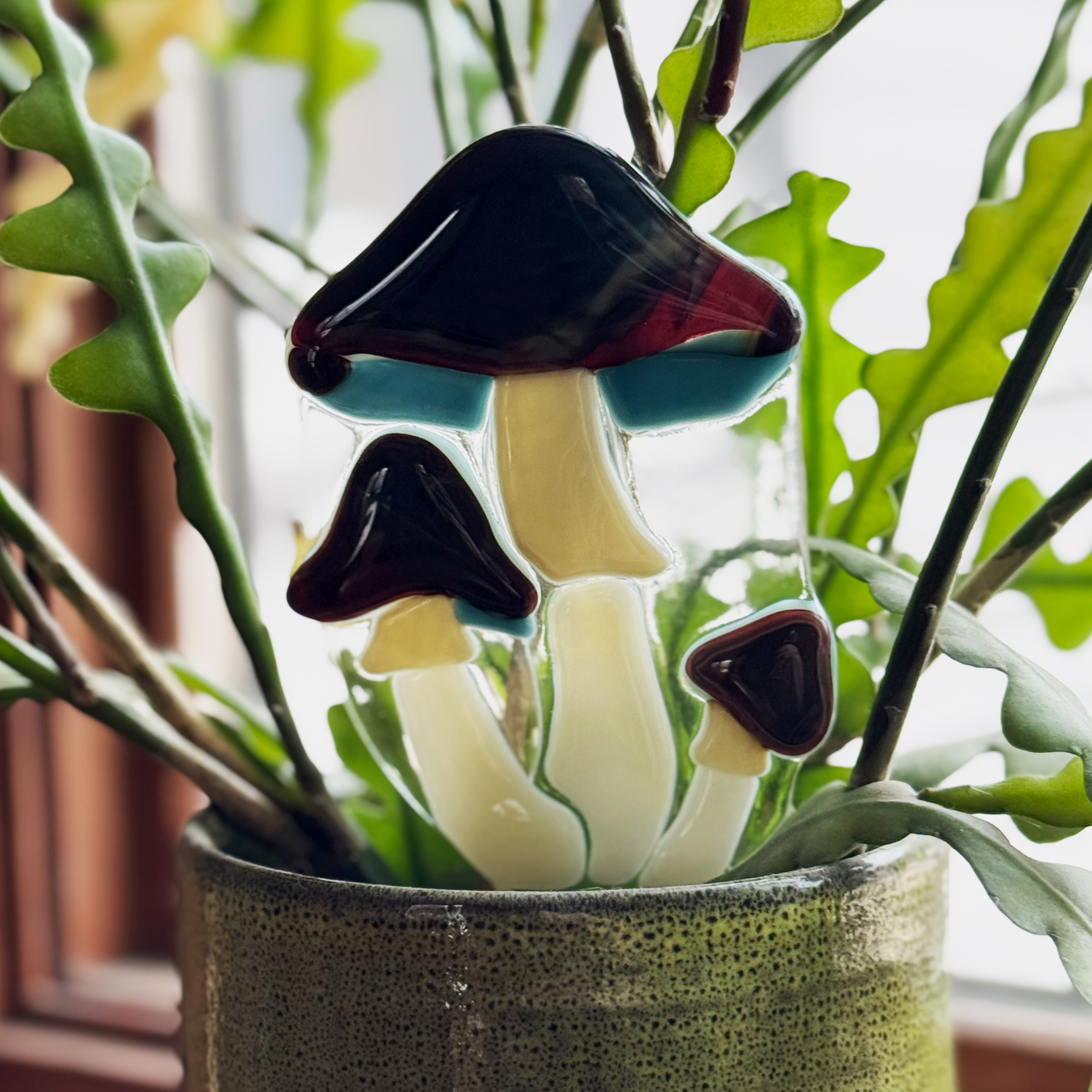 Fused Glass Plant Pokes
