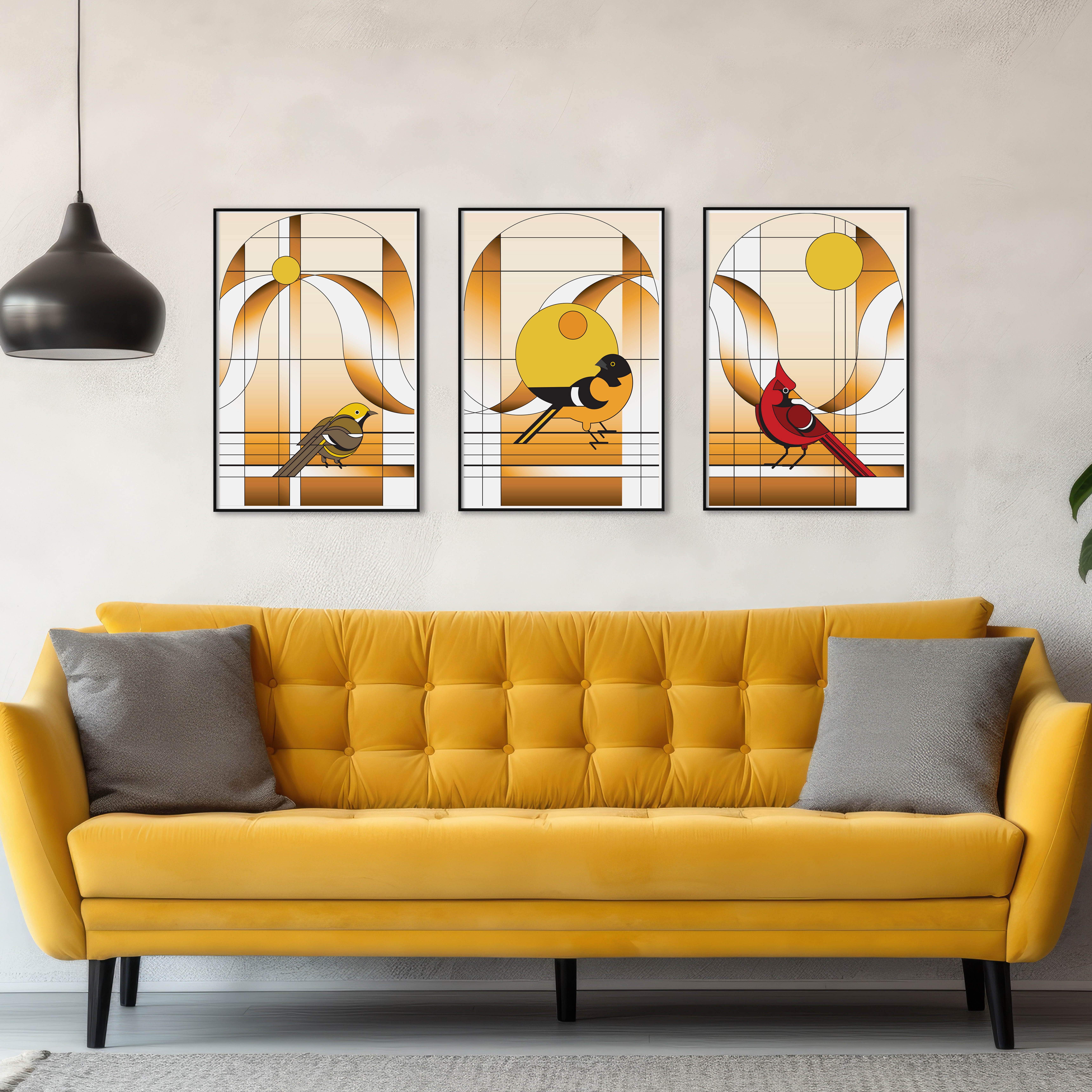 Bird Haus Illustrated Print Set